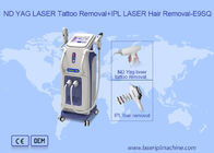 2 en 1 retiro permanente del tatuaje del laser del Nd Yag del interruptor del retiro Q del pelo del IPL