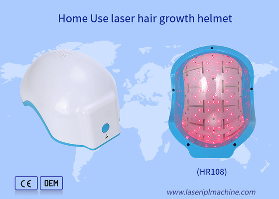 Longitud de onda de centro del laser del casco 650nm del crecimiento de la máquina/del pelo del crecimiento del pelo de la belleza